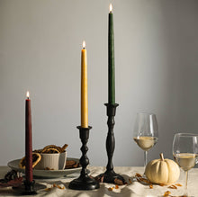 Load image into Gallery viewer, Beeswax 10" Taper Candles – Dripless & Handmade in USA