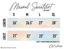 Load image into Gallery viewer, side chart length small 26 inches medium 26.5 inches large 27 inches xl 28 inches Chest small 21 inches medium 22 inches large 23 inches xl 25 inches
