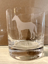 Load image into Gallery viewer, OCALA Horse Custom Double Old Fashion Whiskey Glass - 13.5oz
