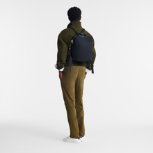 Load image into Gallery viewer, person wearing a Le Pliage Energy L Recycled Canvas Backpack