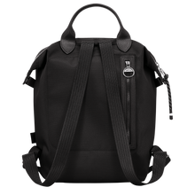 Load image into Gallery viewer, Le Pliage Energy L Recycled Canvas Backpack showing straps
