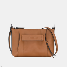 Load image into Gallery viewer, Longchamp 3D Small Zipper Closure Crossbody Bag - Natural