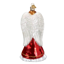 Load image into Gallery viewer, Old World Christmas Divinity Ornament back view showing wings