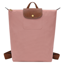 Load image into Gallery viewer, Longchamp Le Pliage Original Backpack - Medium in Pink Tea