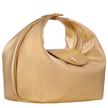 Load image into Gallery viewer, Longchamp Le Pliage Xtra Leather Handbag - Gold