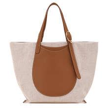 Load image into Gallery viewer, Longchamp Le Foulonné Complice Tote Bag - Caramel