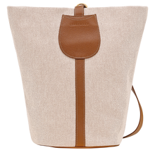 Load image into Gallery viewer, Longchamp Le Foulonné Complice Bucket Bag - Caramel