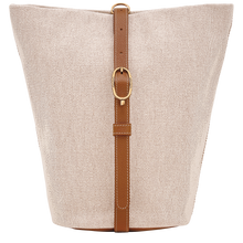 Load image into Gallery viewer, Longchamp Le Foulonné Complice Bucket Bag - Caramel