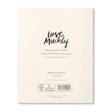 Load image into Gallery viewer, Back of a Love Muchly card