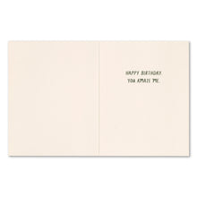 Load image into Gallery viewer, open card reads Happy birthday you amaze me