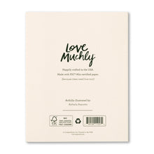 Load image into Gallery viewer, Back of a Love Muchly card