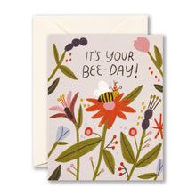 Load image into Gallery viewer, It’s your bee-day! - Birthday Card with envelope