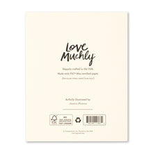 Load image into Gallery viewer, Back of a Love Muchly card