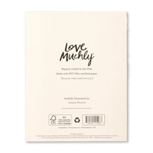 Load image into Gallery viewer, Love Muchly Card back of card