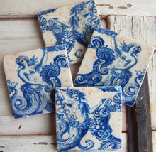 Load image into Gallery viewer, Mermaids Stone Coaster - Single