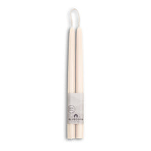 Load image into Gallery viewer, Beeswax 10" Taper Candles – Dripless & Handmade in USA
