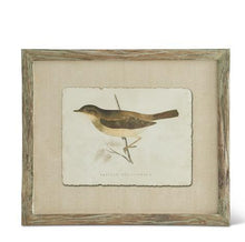 Load image into Gallery viewer, Patina Bois Wood Framed Bird