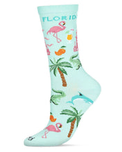 Load image into Gallery viewer, Florida Bamboo Blend Crew Sock