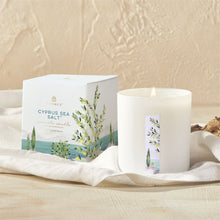 Load image into Gallery viewer, Thymes Cyprus Sea Salt Poured Candle 8oz