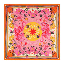 Load image into Gallery viewer, Bandidas Rose Medium Scarf in pinks and oranges