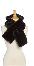 Load image into Gallery viewer, Cuddle Up Neck Wrap Plush Faux Fur Scarf with Pull Through