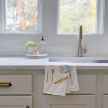 Load image into Gallery viewer, Baking Tea Towel hanging on sink