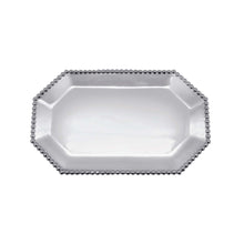 Load image into Gallery viewer, Mariposa Pearled Small Rectangular Octagonal Tray