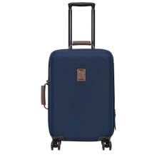 Load image into Gallery viewer, Longchamp Boxford Small Cabin Suitcase in navy Navy Blue