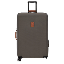 Load image into Gallery viewer, Longchamp Boxford Suitcase Embossed Style xl brown