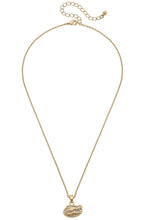 Load image into Gallery viewer, Florida Gators 24K Gold Plated Pendant Necklace