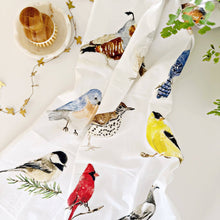 Load image into Gallery viewer, Birds Tea Towel showing many birds