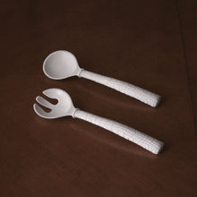 Load image into Gallery viewer, Beatriz Ball VIDA Croc Salad Servers on a table