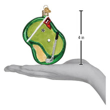 Load image into Gallery viewer, Old World Christmas Putting Green Ornament showing 4" height
