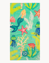 Load image into Gallery viewer, Spartina 449 Golden Mermaid Beach Towel