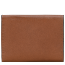 Load image into Gallery viewer, brown wallet with stitching along the side
