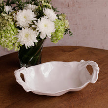 Load image into Gallery viewer, Beatriz Ball VIDA Sasha Medium Bowl with Handles on a table with a vase