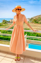 Load image into Gallery viewer, Gretchen Scott Designs Wash & Wear June Dress - Stripe - FINAL SALE