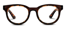Load image into Gallery viewer, Round frames in transparent dark tortoise
