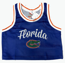 Load image into Gallery viewer, Florida Gators Ladies Mesh Jersey Crop Tank Top