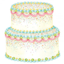 Load image into Gallery viewer, Hester & Cook Die-Cut Birthday Cake Placemat