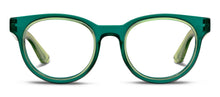 Load image into Gallery viewer, Round frames in transparent teal and green