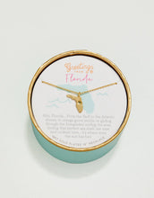 Load image into Gallery viewer, Spartina 449 Sea La Vie Necklace Florida/State in round box