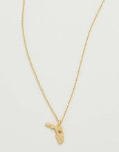 Load image into Gallery viewer, Spartina 449 Sea La Vie Necklace Florida/State close up showing heart cut out in the pendant
