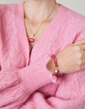 Load image into Gallery viewer, Spartina 449 Greta Necklace 18" Pink