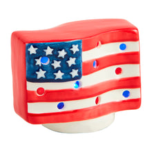 Load image into Gallery viewer, American Flag Light-Up Sitter