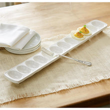 Load image into Gallery viewer, Deviled Egg Tray Set on a table with eggs