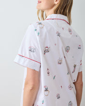 Load image into Gallery viewer, Printfresh Holiday Cats Cloud Short Pajama Set