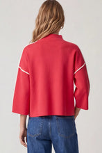 Load image into Gallery viewer, Mock Neck Christmas Sweater back view