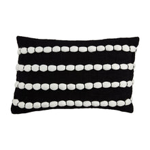 Load image into Gallery viewer, Pom Stripe Pillow - FINAL SALE