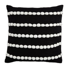 Load image into Gallery viewer, Pom Stripe Pillow - FINAL SALE